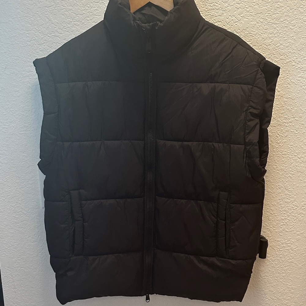 Women’s Free People FP Movement Black Puffer Vest